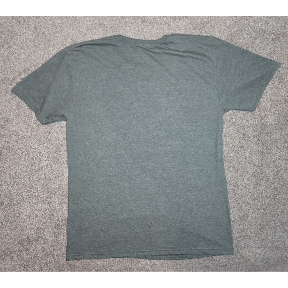 The Duck Company Jackson Hole Wyoming Gray Men's Short Sleeve T-Shirt L - Picture 6 of 6